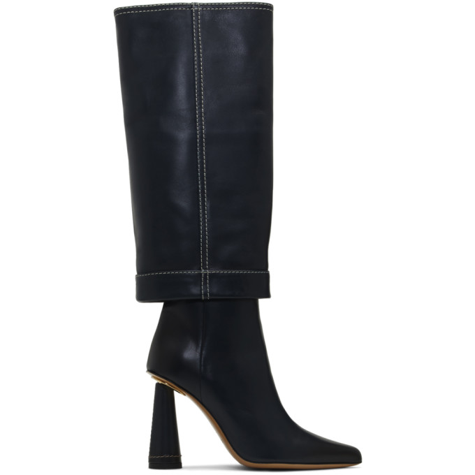 Jacquemus Green Les Bottes Pantalon Boots