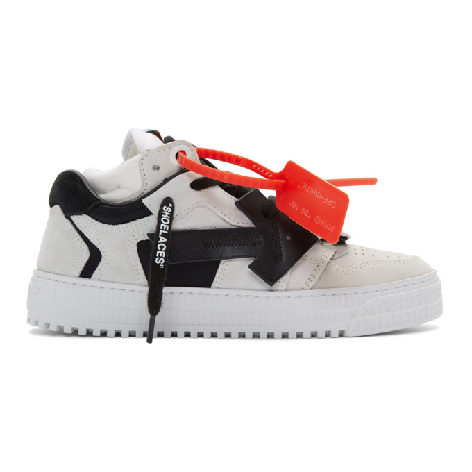 off white grey sneakers