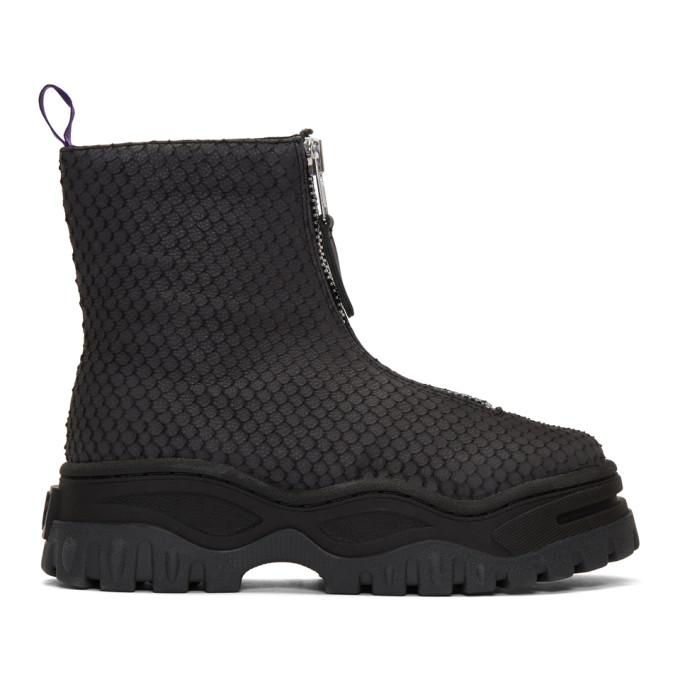 Eytys SSENSE Exclusive Grey Raven Tilapia Boots