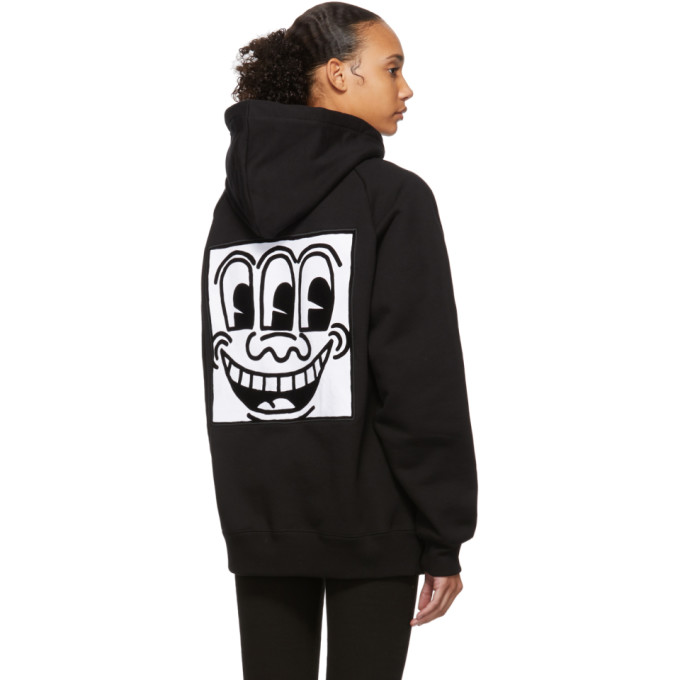 ETUDES STUDIO ETUDES BLACK KEITH HARING EDITION ODYSSEUS HOODIE