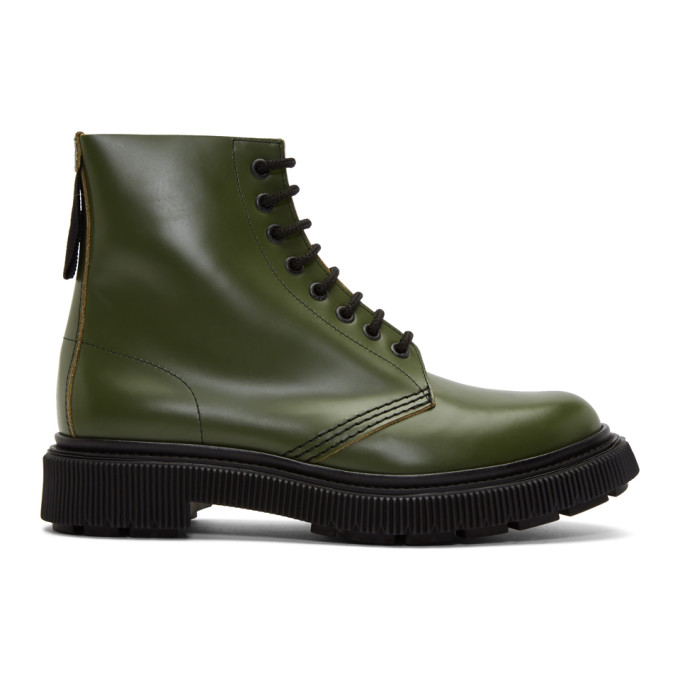 Etudes Green Adieu Edition Type 29 Lace-Up Boots