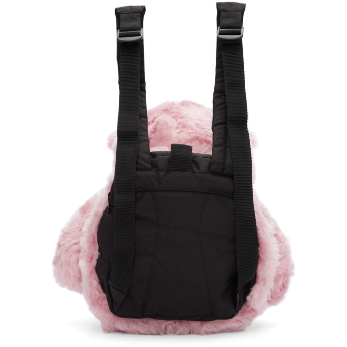 VETEMENTS PINK TEDDY BEAR BACKPACK