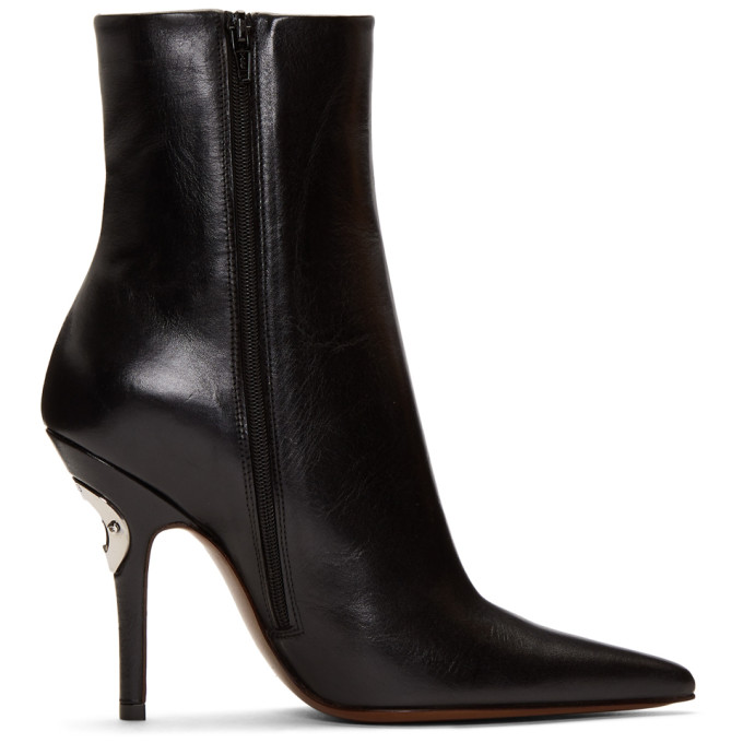 Vetements Boots VETEMENTS BLACK PARTY BEER OPENER BOOTS
