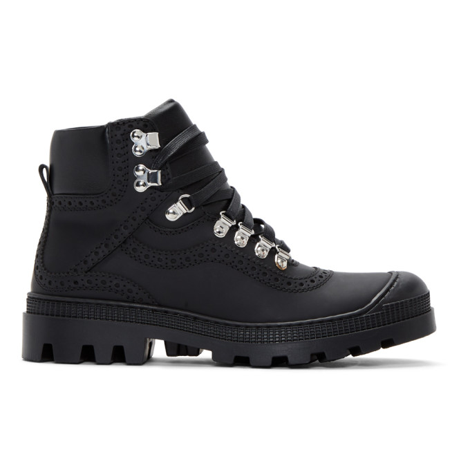 Loewe Black Hiking Boots