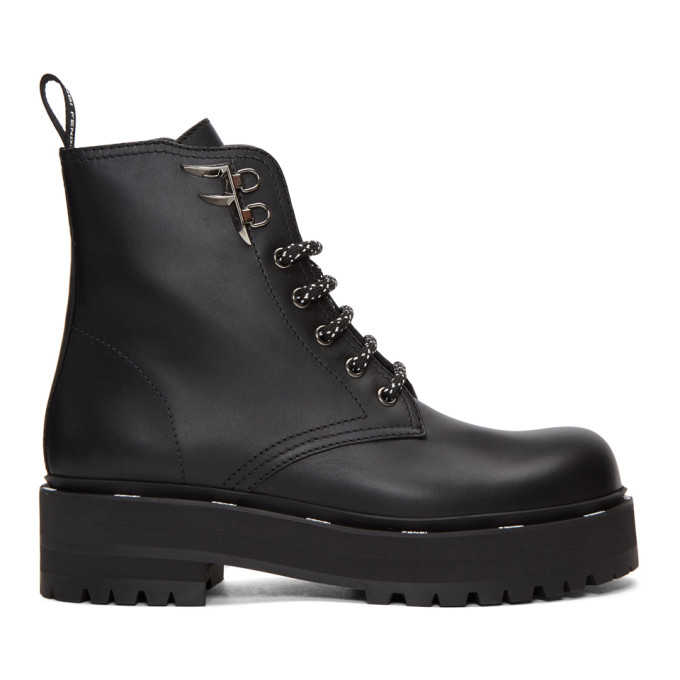 Fendi Black Biker Boots