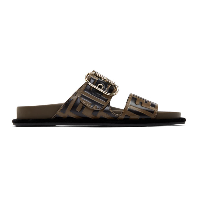 Fendi slides with buckle clearance
