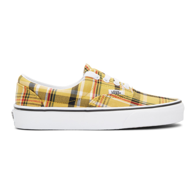 vans yellow check