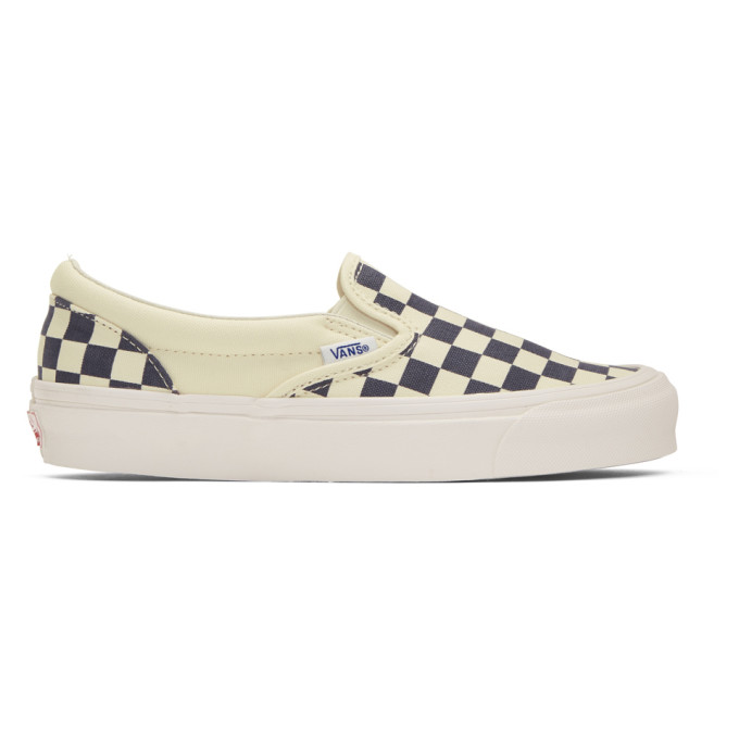 checkered off white vans