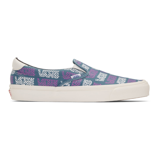 vans blue and purple