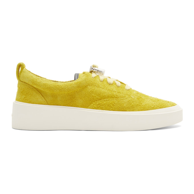 yellow fear of god sneakers
