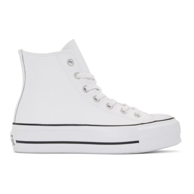 chuck taylor all star lift leather high top