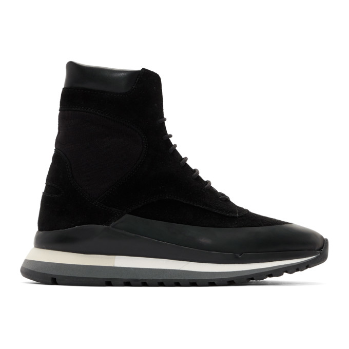 Spalwart Black Trail Blazer Boot Sneakers