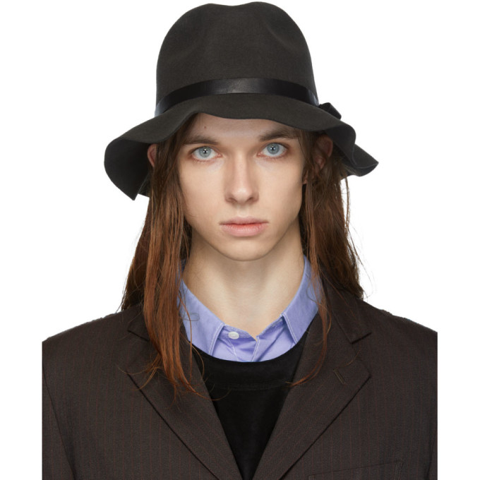 men's felt crusher hat