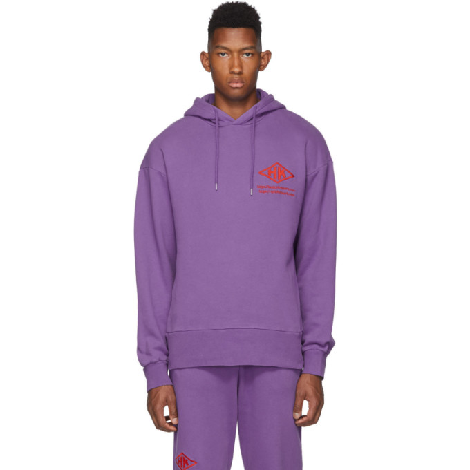 faded purple hoodie