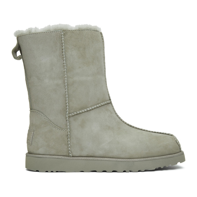 Eckhaus Latta Grey UGG Edition Block Boots