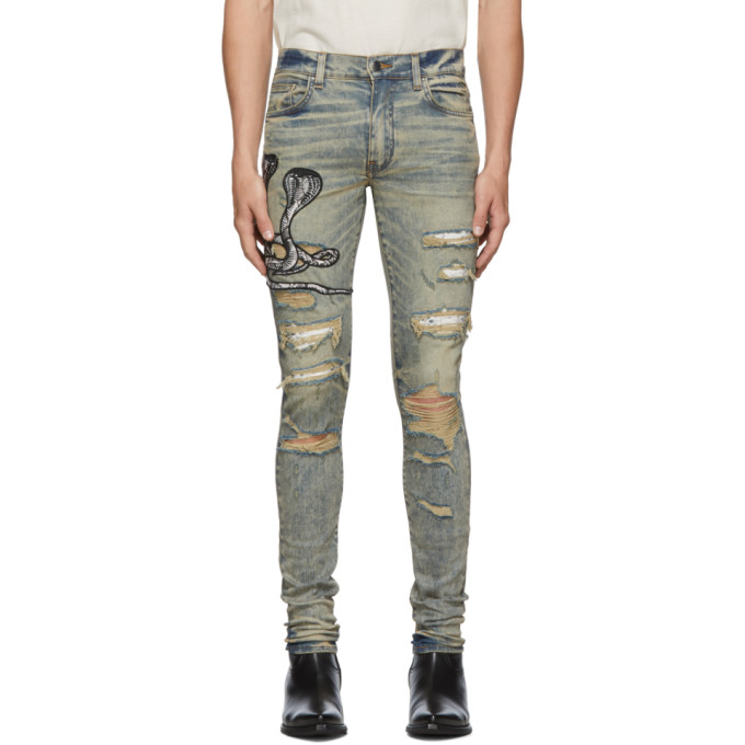 black snake amiri jeans