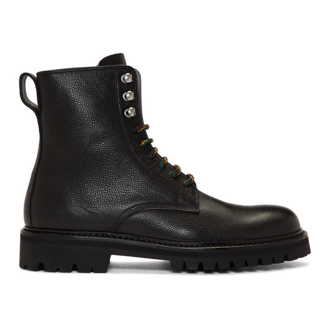 HOPE Black Log Boot Man Boots