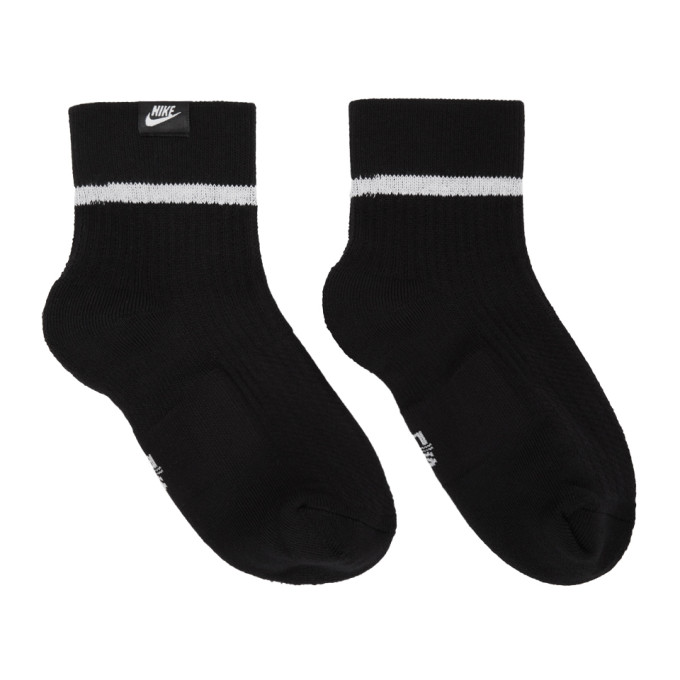 Nike Two Pack Black Essential Ankle Socks