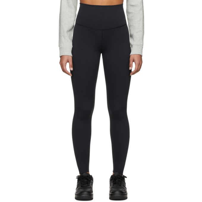 NIKE NIKE BLACK YOGA LUXE LEGGINGS