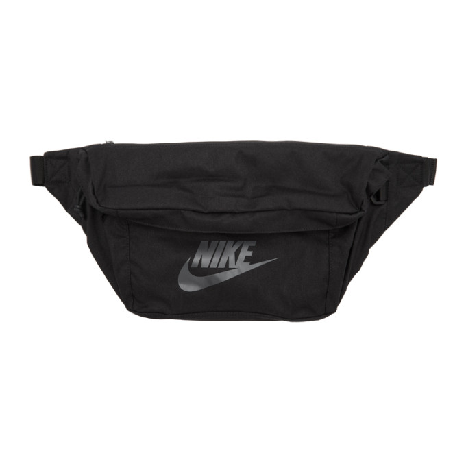 Nike Black Tech Hip Pack In 010blackbla