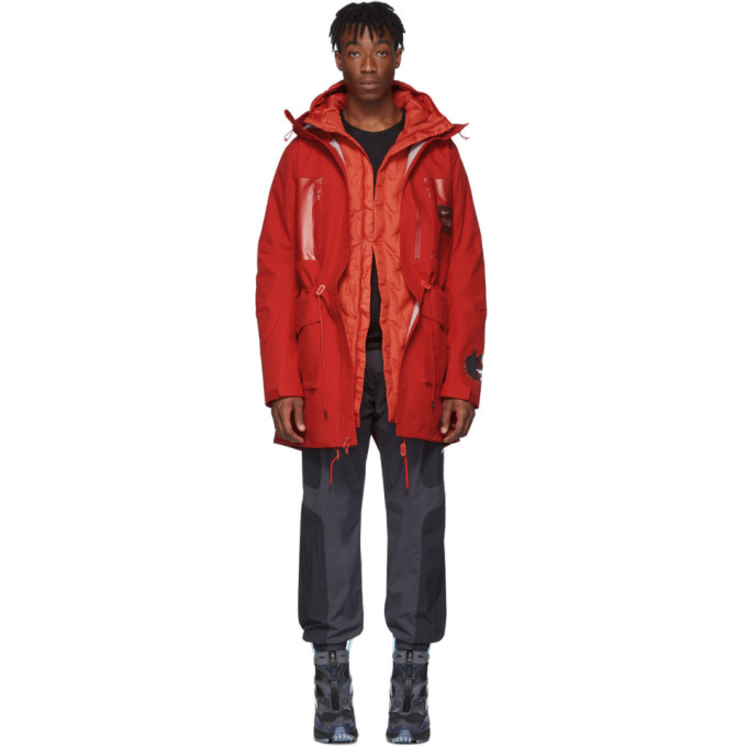 NIKE NIKE RED UNDERCOVER EDITION DOWN NRG TC PARKA