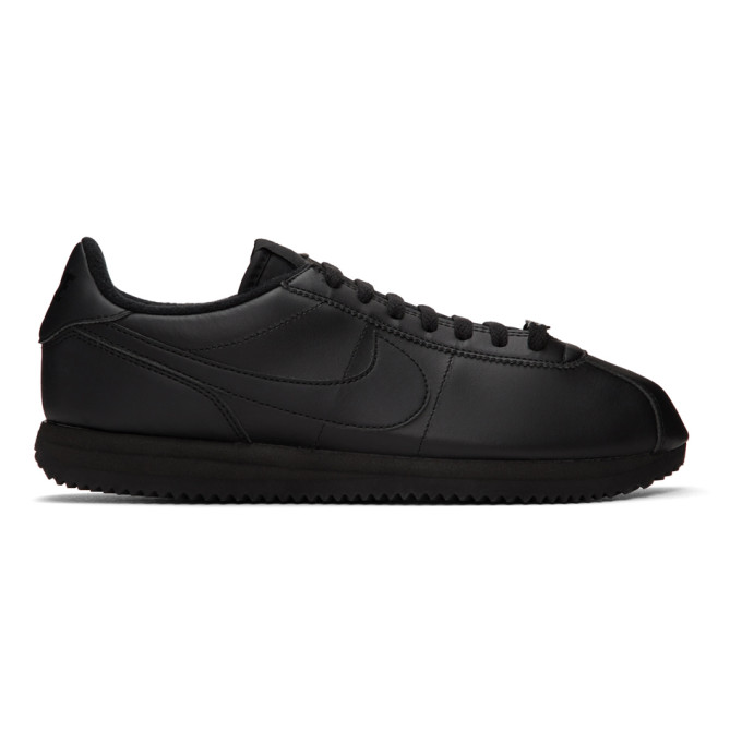 NIKE BLACK CORTEZ BASIC SNEAKERS