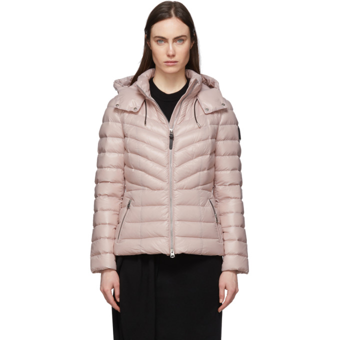 Mackage Pink Down Judie Jacket In Petal