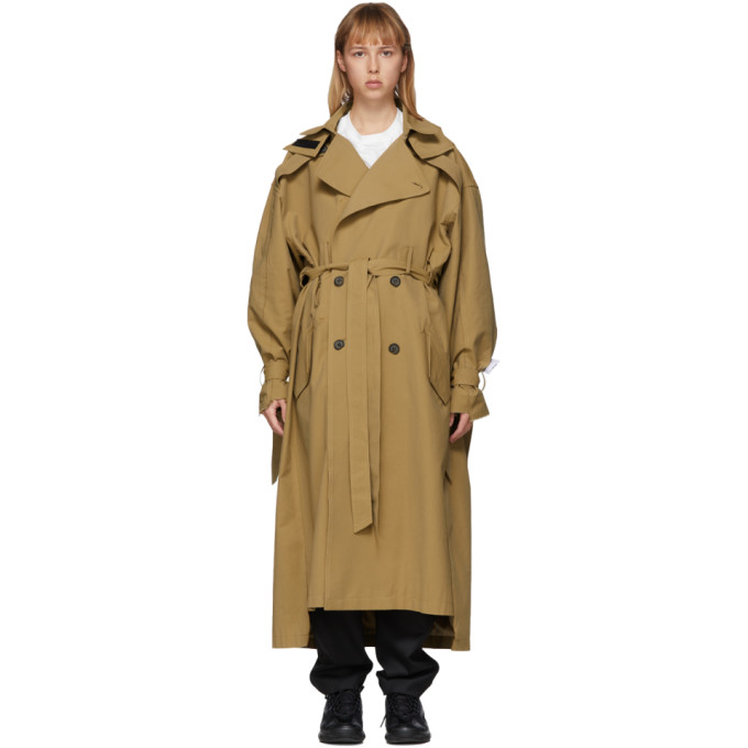 ADER ERROR ADER ERROR BEIGE AMRON TRENCH COAT