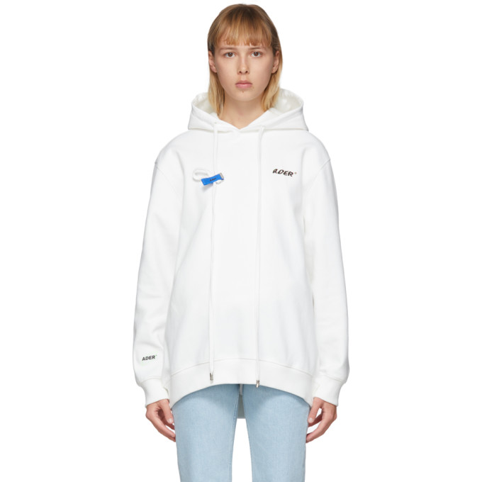 Ader Error Off-white Tort.og Hoodie In Ofwh Offwhi