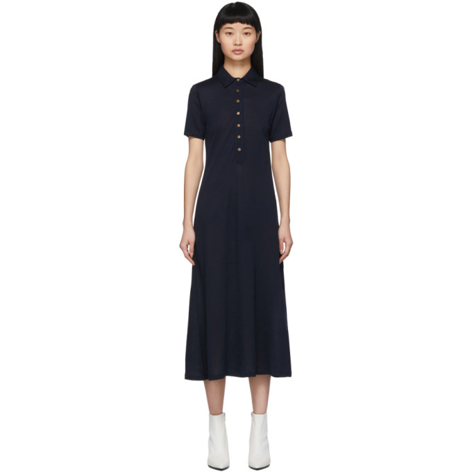 rag and bone rower polo midi dress
