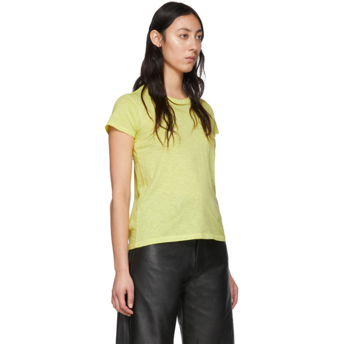 RAG & BONE GREEN 'THE TEE' T-SHIRT
