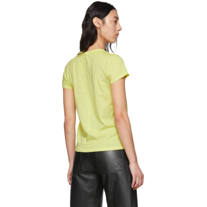 RAG & BONE GREEN 'THE TEE' T-SHIRT