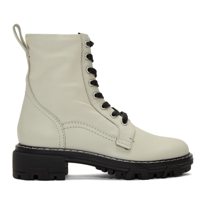 rag and bone Off-White Shiloh Boots