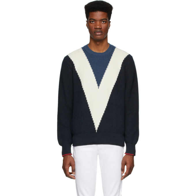 RAG & BONE RAG AND BONE NAVY EMORY SWEATER