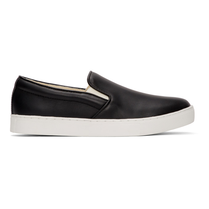 comme des garcons slip on sneakers