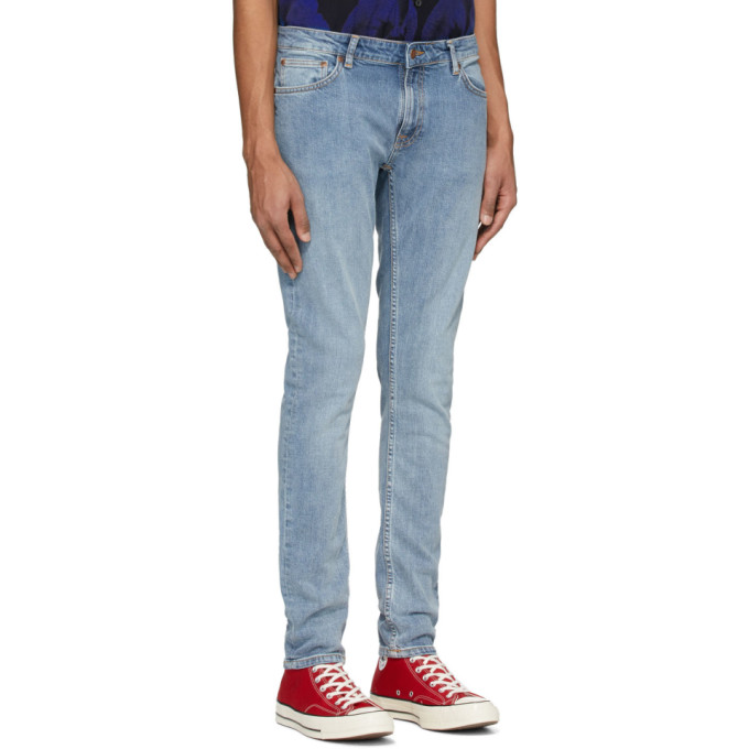 NUDIE JEANS NUDIE JEANS BLUE SKINNY LIN JEANS