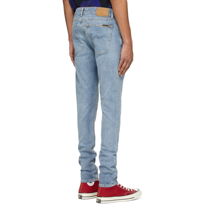NUDIE JEANS NUDIE JEANS BLUE SKINNY LIN JEANS
