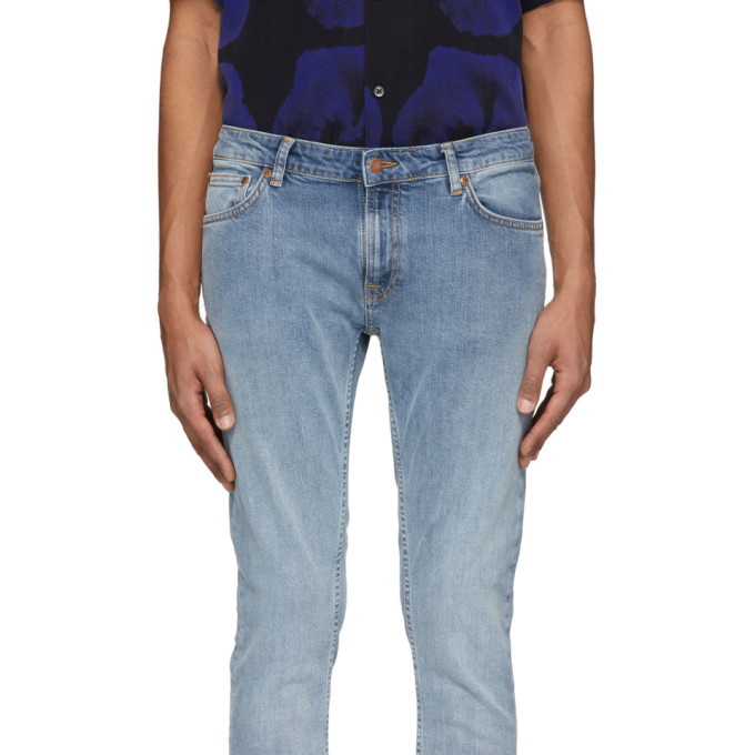 NUDIE JEANS NUDIE JEANS BLUE SKINNY LIN JEANS