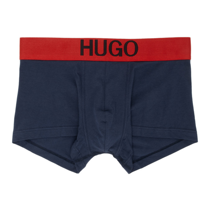 HUGO HUGO NAVY IDOL BOXER BRIEFS