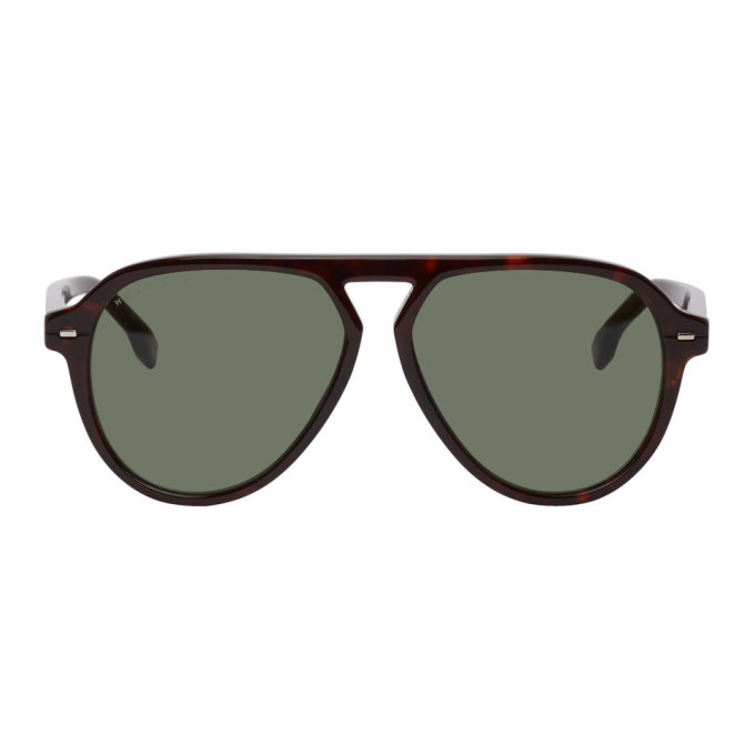 hugo boss tortoise shell sunglasses