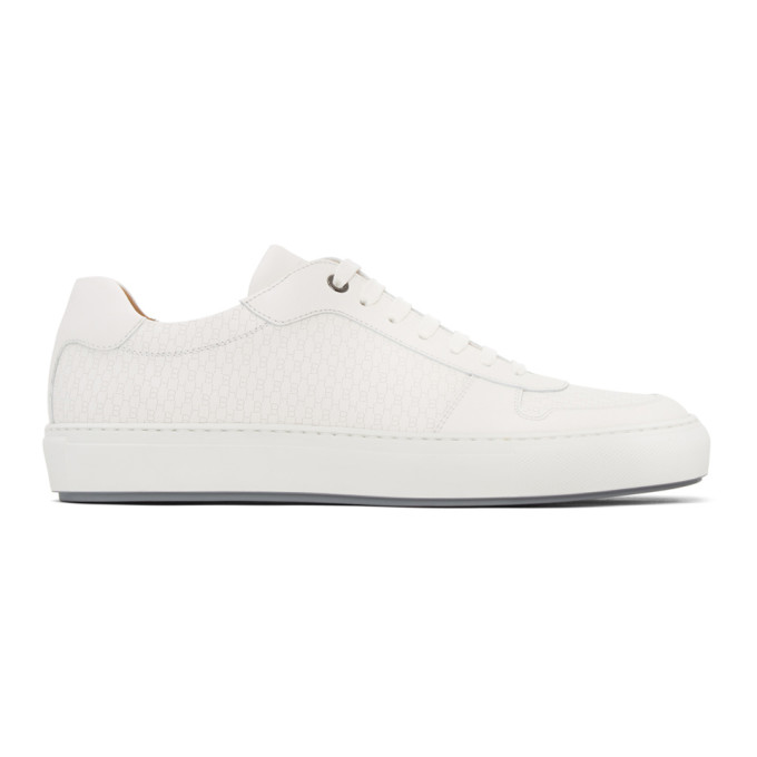 Hugo Boss White Monogram Mirage Tennis 