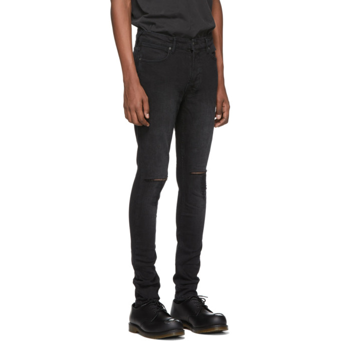 KSUBI KSUBI BLACK VAN WINKLE JEANS