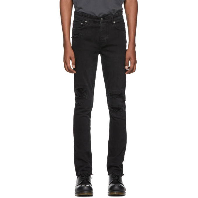 Ksubi Chitch Boneyard Skinny Fit Jeans In Black | ModeSens