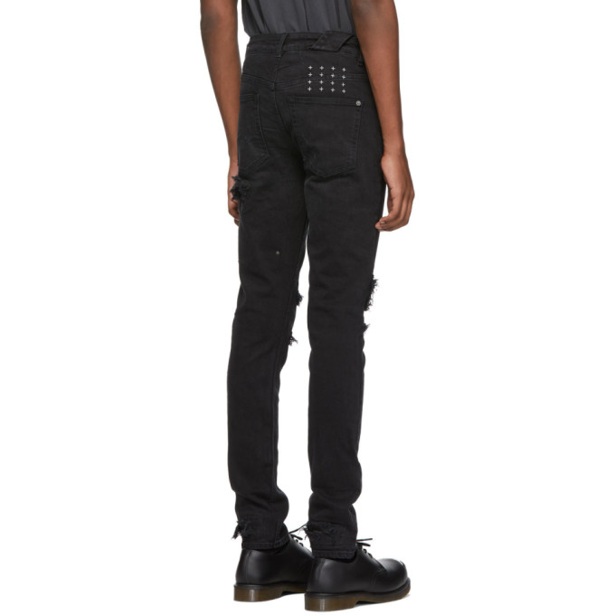 KSUBI KSUBI BLACK CHITCH BONEYARD JEANS