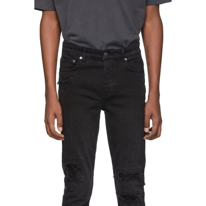 KSUBI KSUBI BLACK CHITCH BONEYARD JEANS