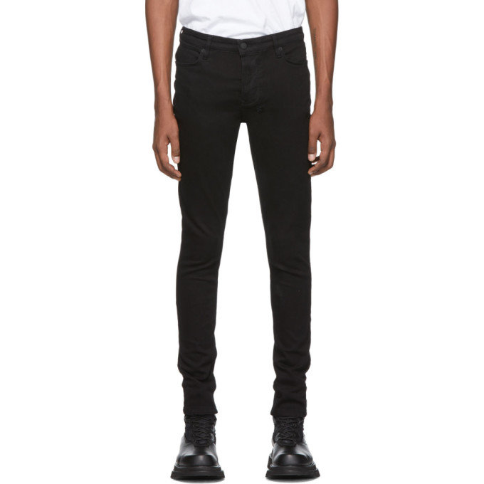 KSUBI KSUBI BLACK VAN WINKLE REBEL JEANS