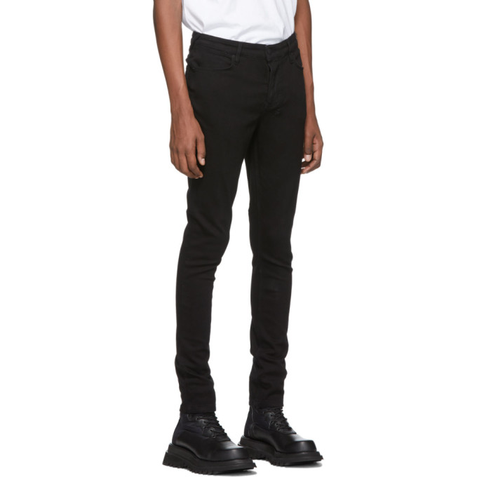 KSUBI KSUBI BLACK VAN WINKLE REBEL JEANS