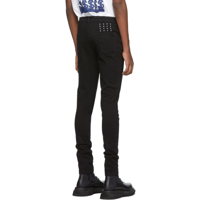 KSUBI KSUBI BLACK VAN WINKLE REBEL JEANS