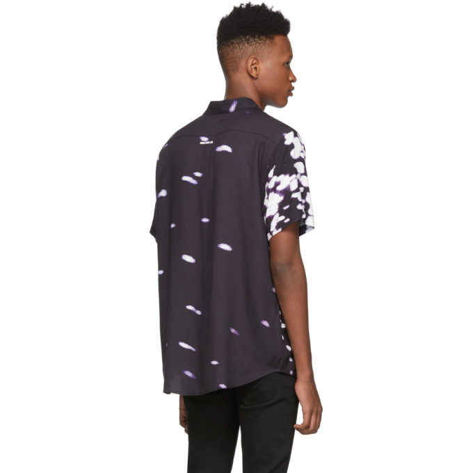 KSUBI KSUBI BLACK FRACTALS RESORT SHIRT