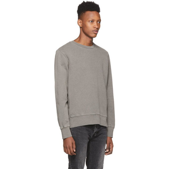 KSUBI KSUBI GREY SEEING LINES SWEATSHIRT